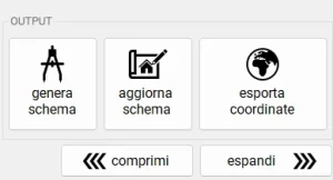 Schema del rilievo DORI Converter